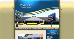 Desktop Screenshot of pollardfuneralhome.net